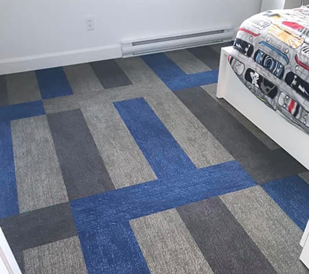 Couvre-plancher tapis chambre à coucher
